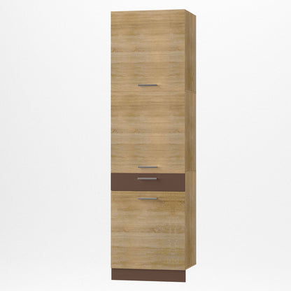 Alina Large Cabinet Sonoma-Mocca 60x55.6x213.3