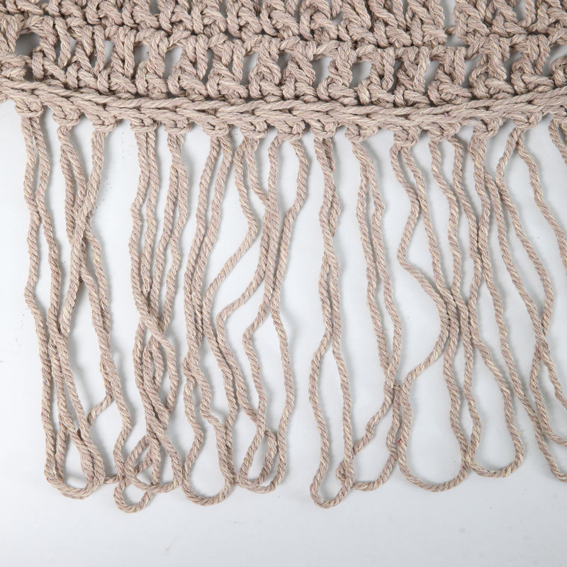 Δίχτυ Σκίασης Shelto Μακραμέ Poly-Cotton σε Μπεζ Απόχρωση 200x200x27