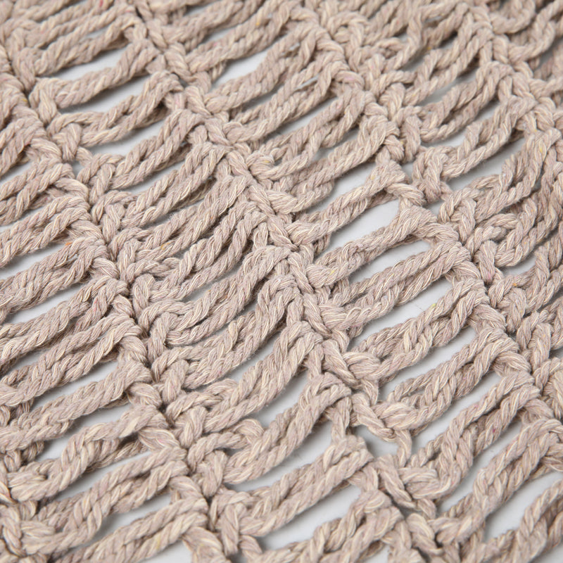 Δίχτυ Σκίασης Shelto Μακραμέ Poly-Cotton σε Μπεζ Απόχρωση 300x400x27