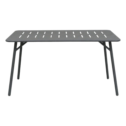 Τραπέζι Moraja Μαύρο Μέταλλο 140x80x72