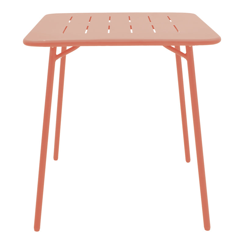 Τραπέζι Moraja Terracotta Μέταλλο 70x70x73