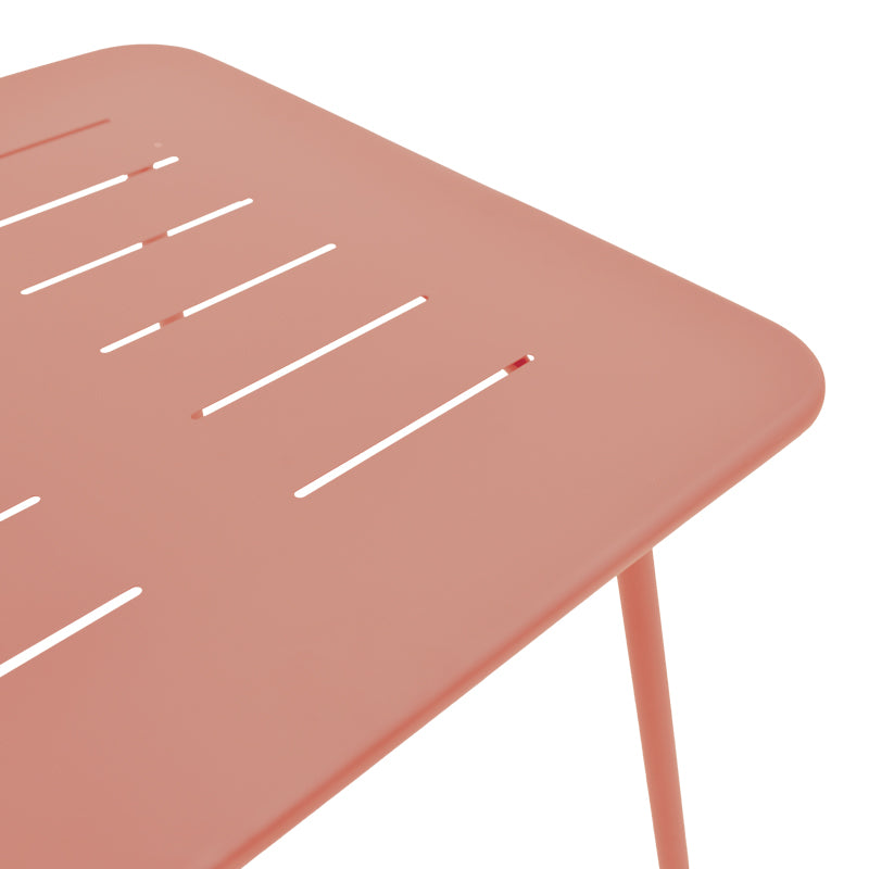 Τραπέζι Moraja Terracotta Μέταλλο 70x70x73