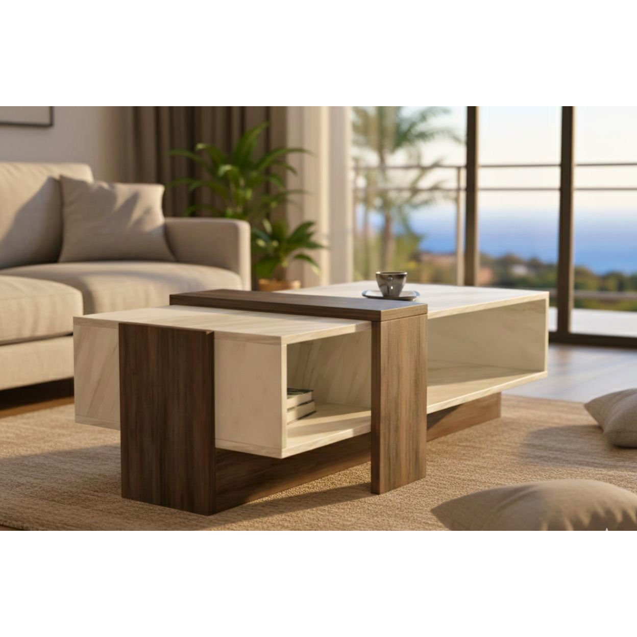 Τραπεζάκι Σαλονιού Andora 118x69x48
