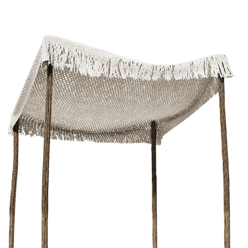 Δίχτυ Σκίασης Roof Μακραμέ Μπεζ 2x2m