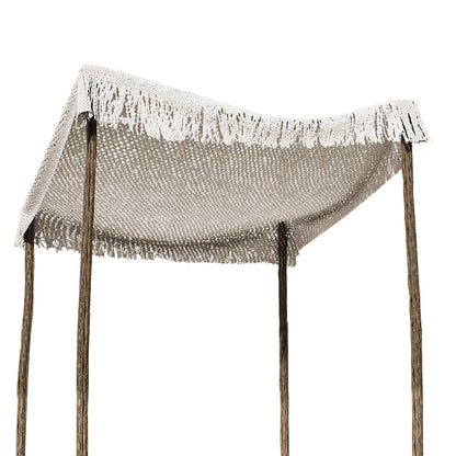 Δίχτυ Σκίασης Roof Μακραμέ Μπεζ 2x2m