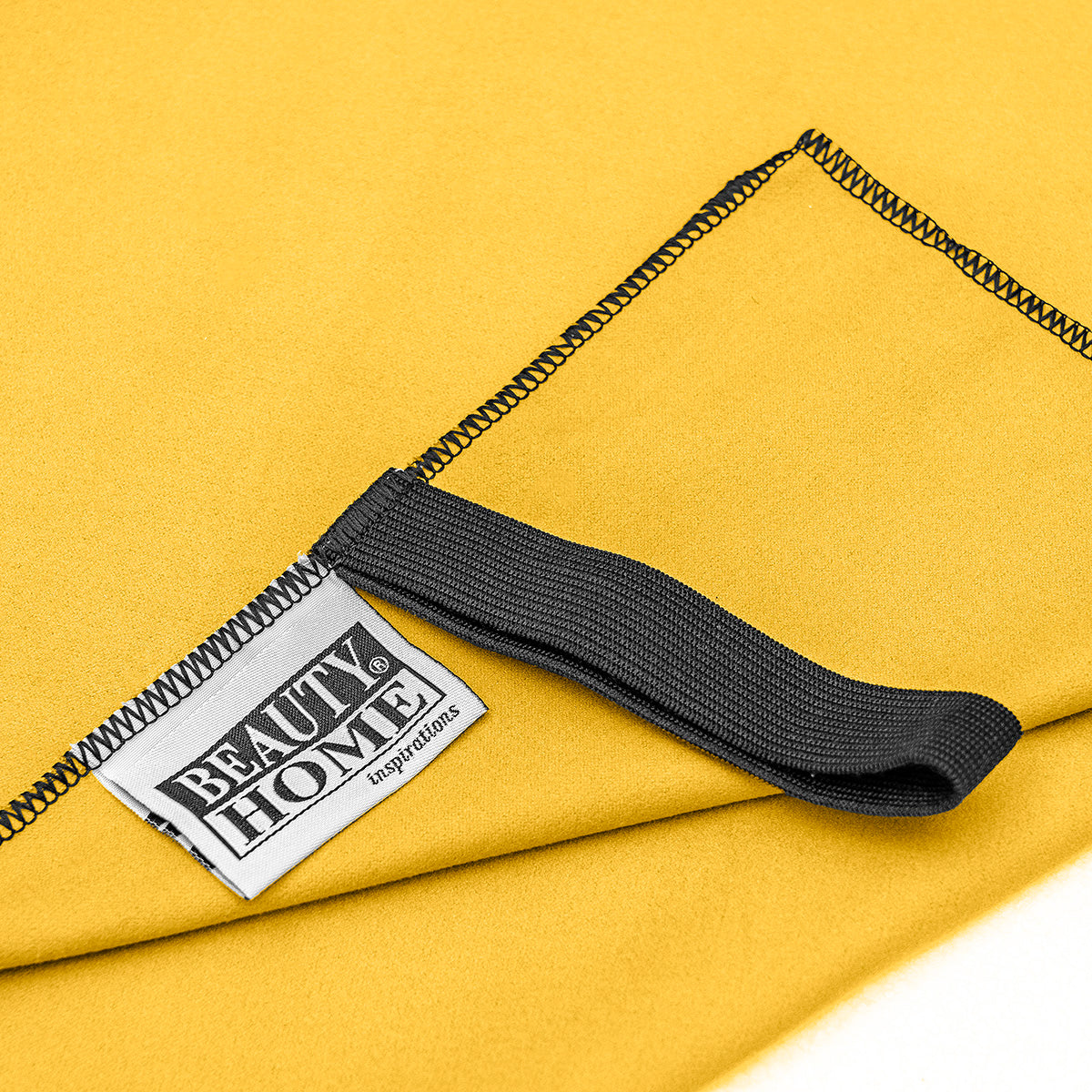 Πετσέτα Θαλάσσης Μονόχρωμη Microfiber Art 2200 90x160εκ Κίτρινο