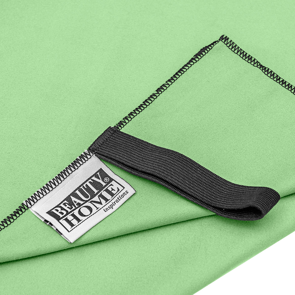 Πετσέτα Θαλάσσης Μονόχρωμη Microfiber Art 2200 90x160εκ Λαχανί