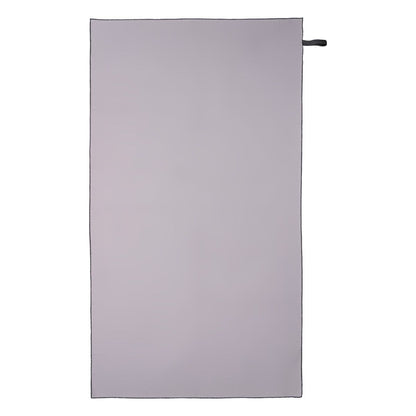 Solid Color Microfiber Beach Towel Art 2200 90x160cm Grey