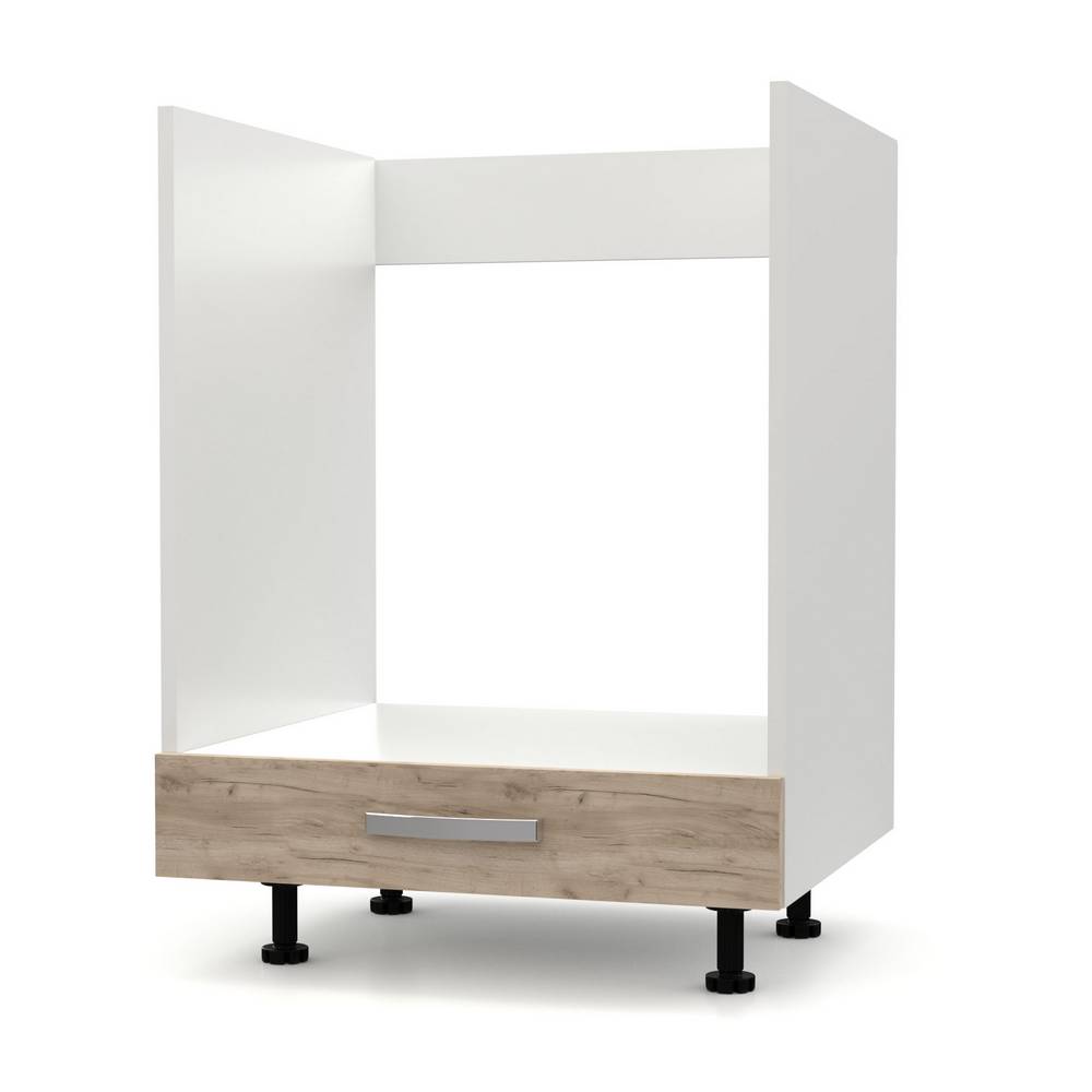 Charlotte Κάτω Ντουλάπι Φούρνου Δρυς 60x53x82