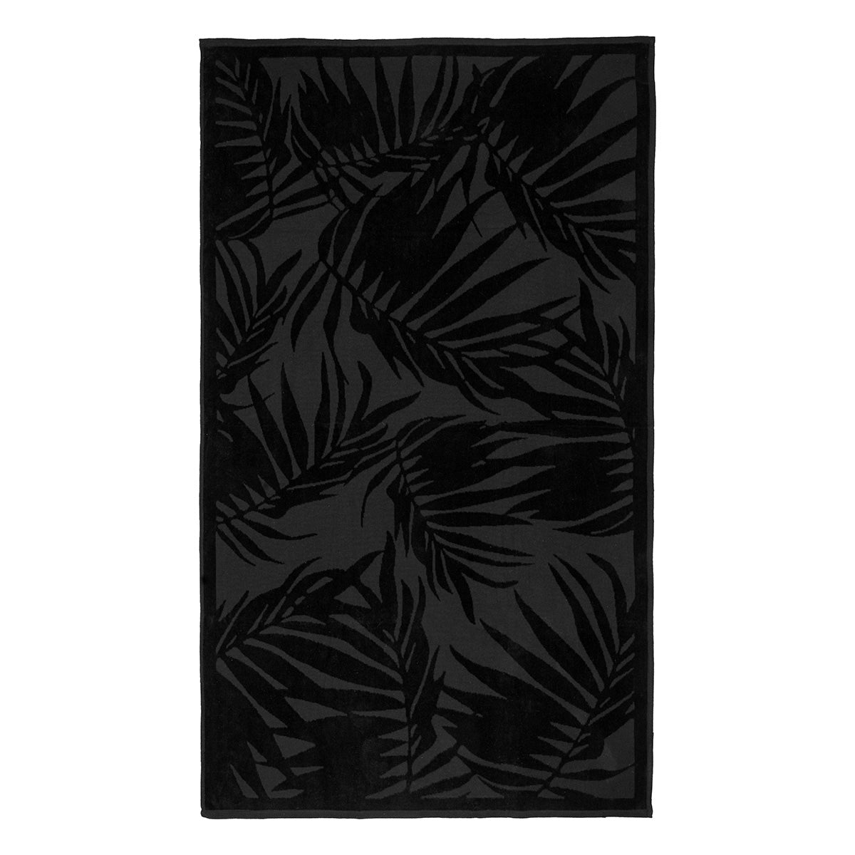 Πετσέτα Θαλάσσης Art 2230 86x160εκ Μαύρο