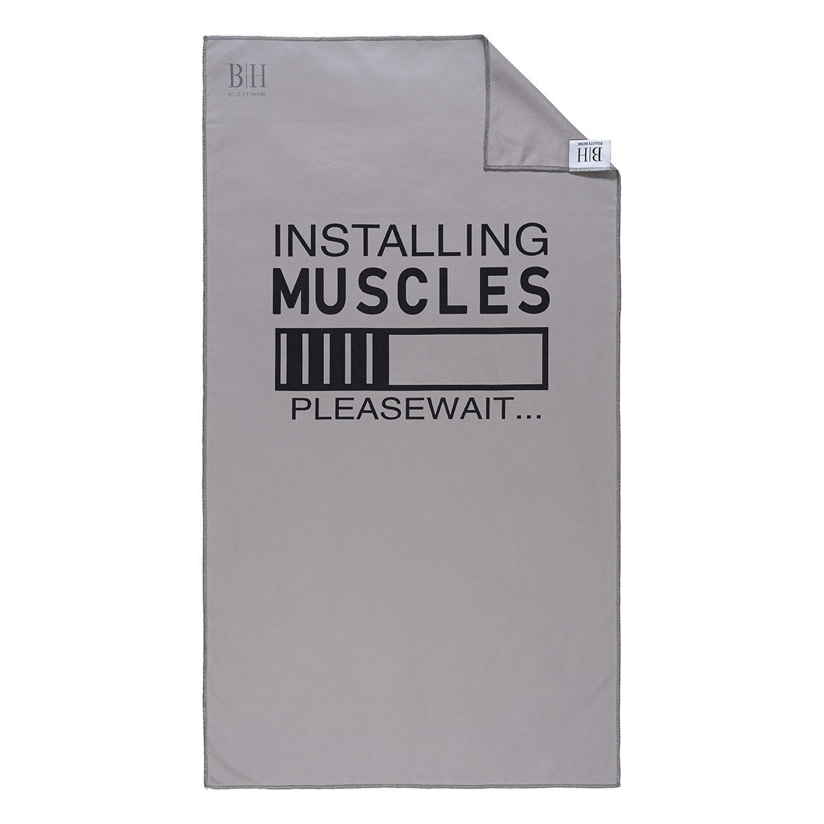 Πετσέτα Γυμναστηρίου Microfiber Art 2246 50x90εκ Γκρι