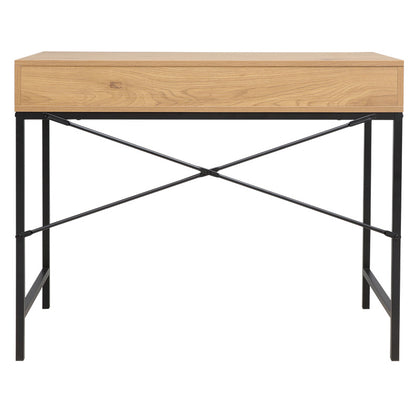 Γραφείο Εργασίας Taco Φυσικό-Μαύρο 95x48x76