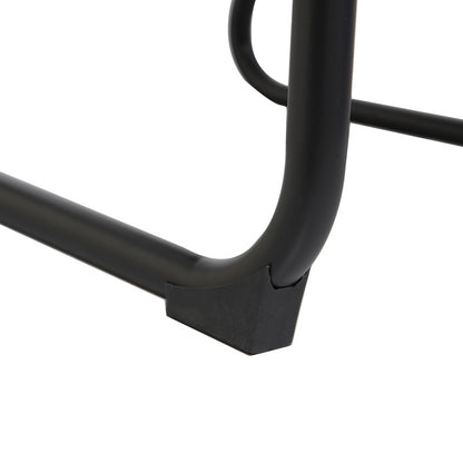 Πολυθρόνα Vindor Ύφασμα σε Κρεμ Απόχρωση με Μαύρο Μεταλλικό Πόδι 65x68.5x79.5