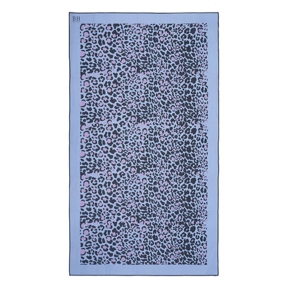 Πετσέτα Θαλάσσης Διπλής Όψης Microfiber Art 2255 90x160εκ Λιλά