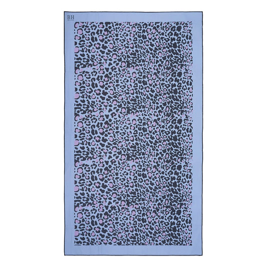 Πετσέτα Θαλάσσης Διπλής Όψης Microfiber Art 2255 90x160εκ Λιλά
