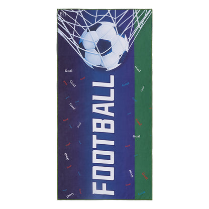 Πετσέτα Θαλάσσης Διπλής Όψης Παιδική Microfiber Αrt 2260 Μπλε-Πράσινο