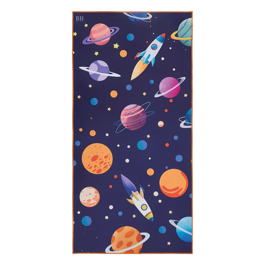 Πετσέτα Θαλάσσης Διπλής Όψης Παιδική Microfiber Αrt 2262 Μπλε