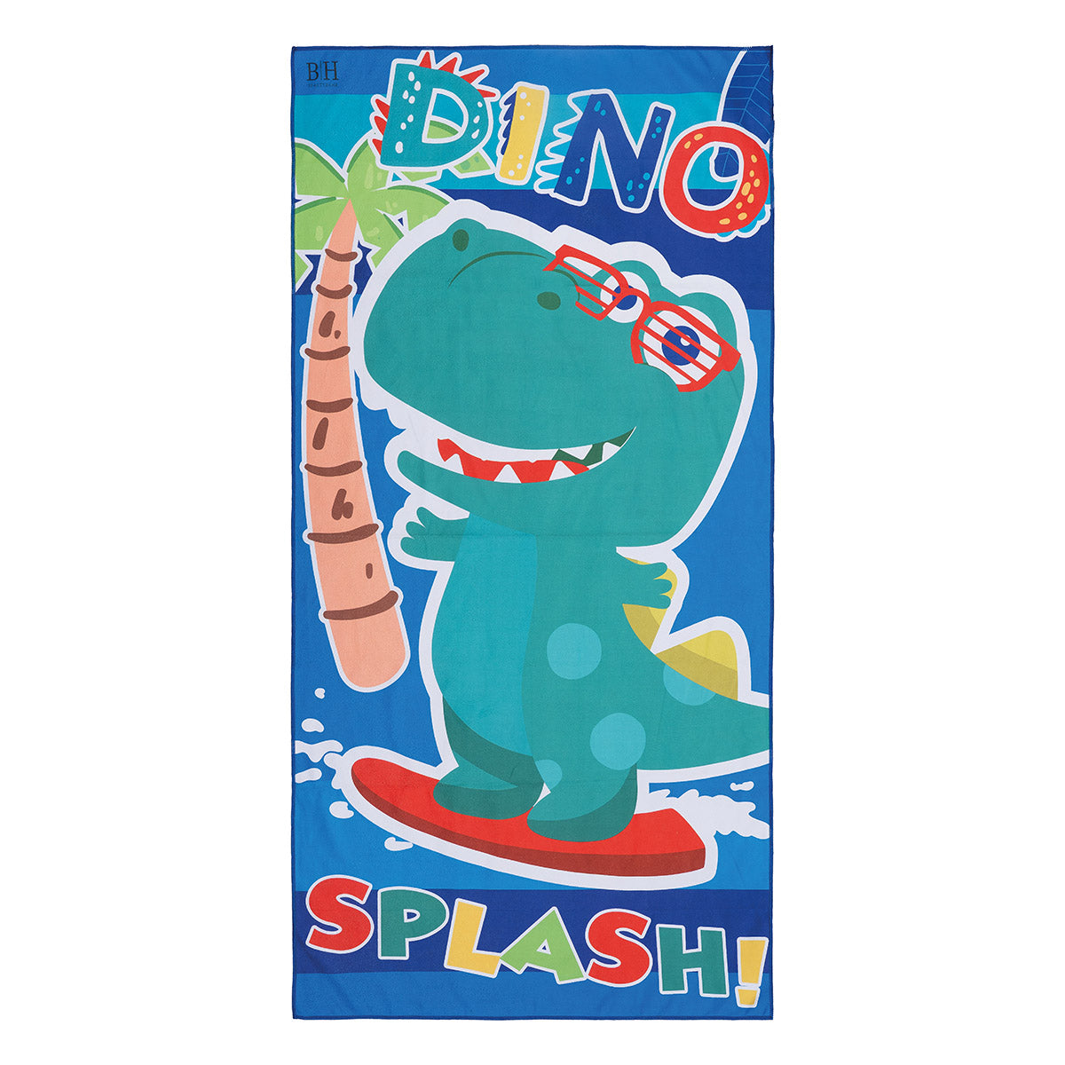 Πετσέτα Θαλάσσης Διπλής Όψης Παιδική Microfiber Αrt 2263 Μπλε