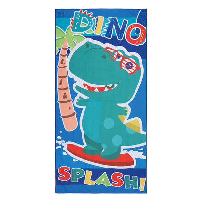 Πετσέτα Θαλάσσης Διπλής Όψης Παιδική Microfiber Αrt 2263 Μπλε