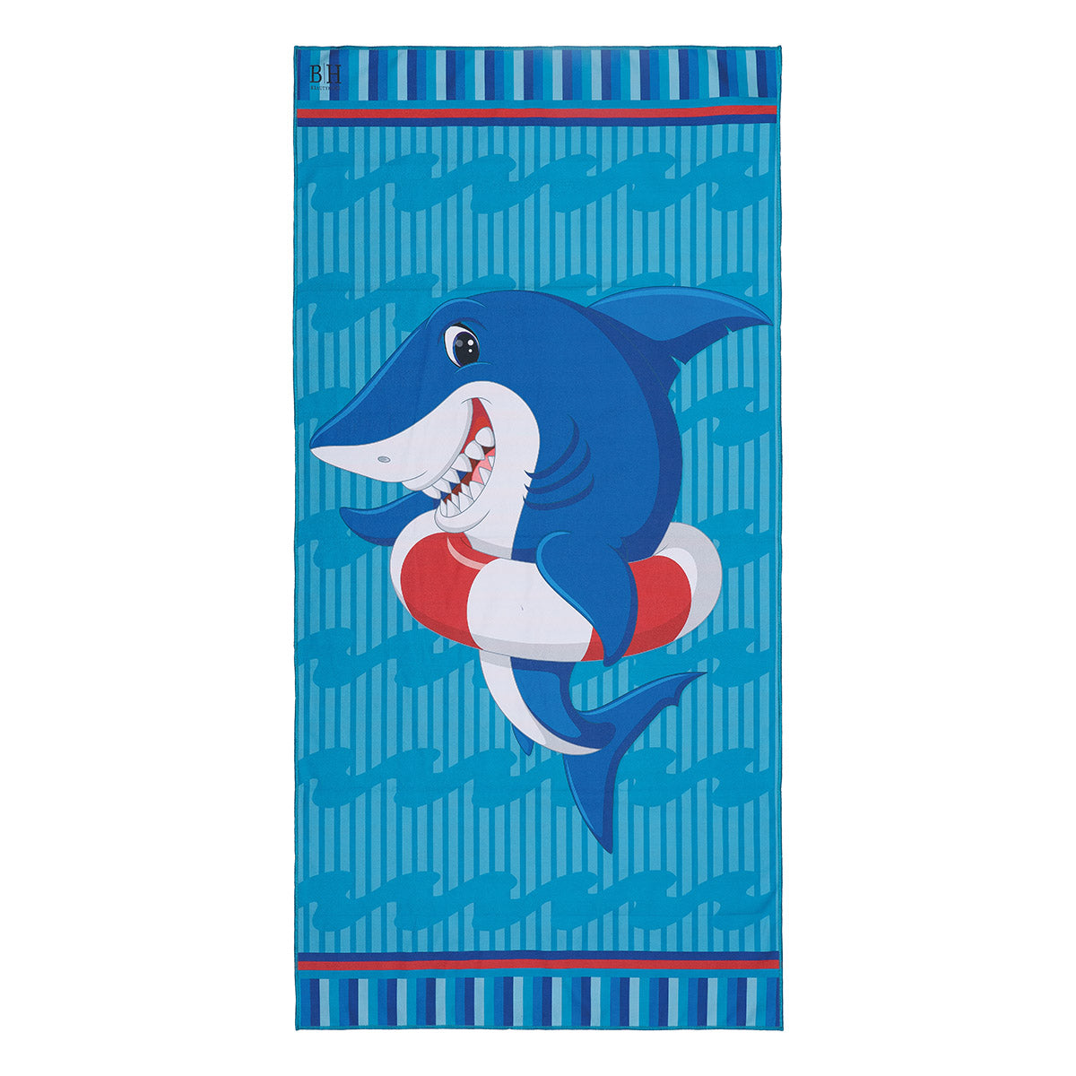 Πετσέτα Θαλάσσης Διπλής Όψης Παιδική Microfiber Αrt 2264 Μπλε