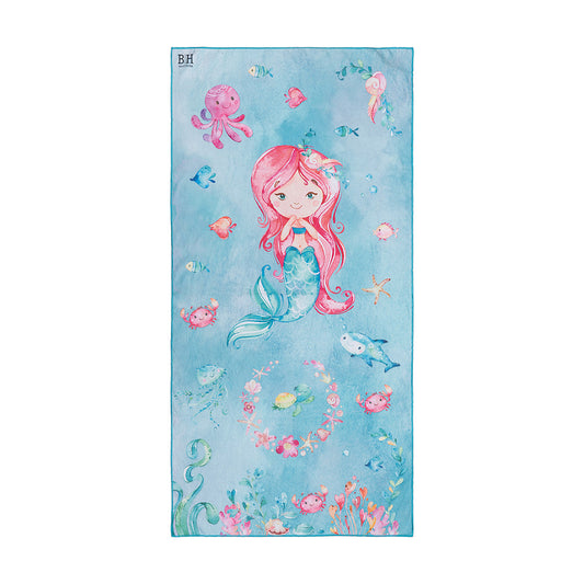 Πετσέτα Θαλάσσης Διπλής Όψης Παιδική Microfiber Αrt 2269 Βεραμάν