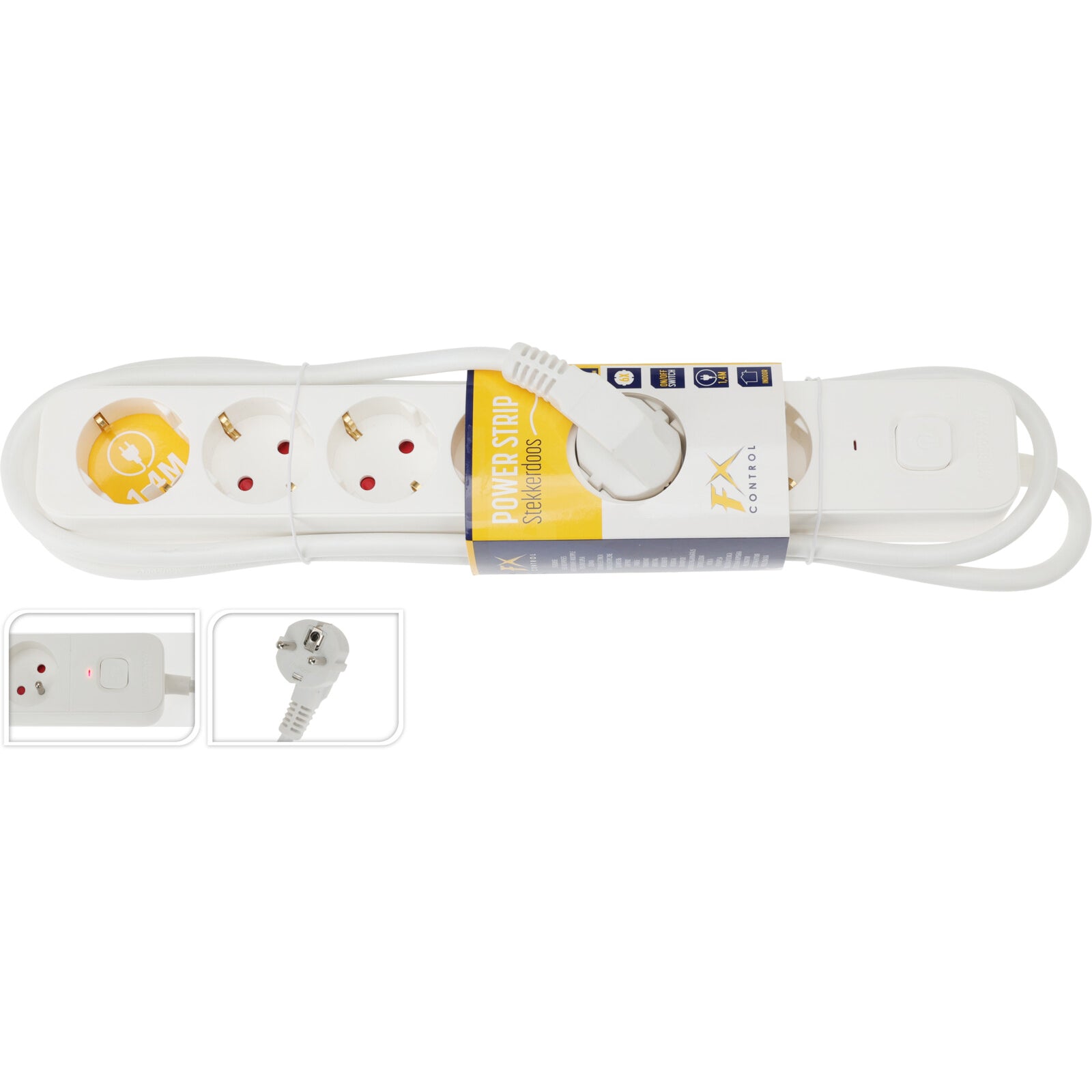 Πολύμπριζο 6 Θέσεων 140εκ