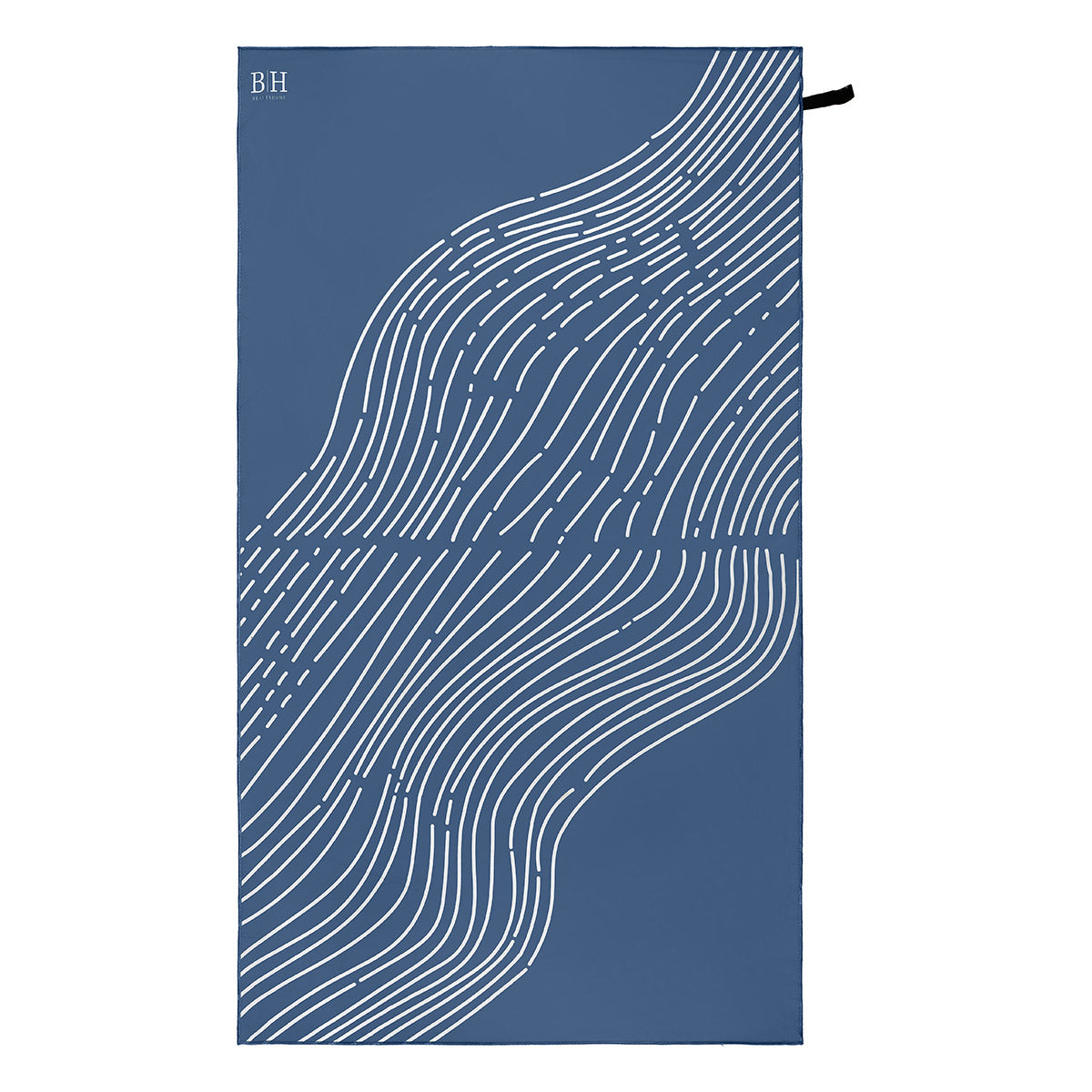 Πετσέτα Θαλάσσης Διπλής Όψης Microfiber 200gsm Art 2293 90x160εκ Μπλε