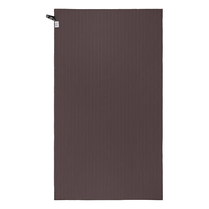 Πετσέτα Θαλάσσης Διπλής Όψης Microfiber 200gsm Art 2294 90x160εκ Καφέ