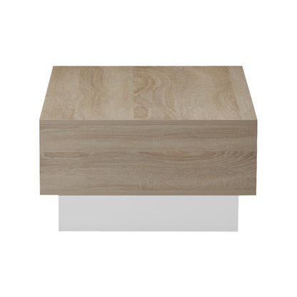Τραπέζι Σαλονιού Dekost σε Sonoma-Λευκή Απόχρωση 105x50x32