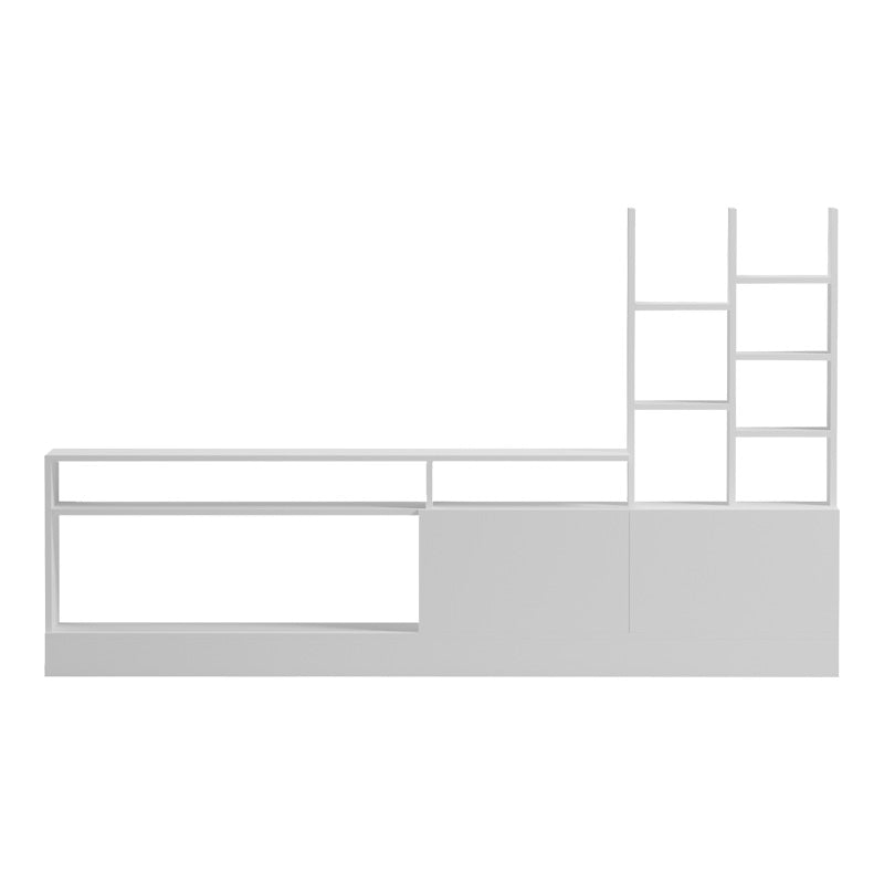 Σύνθετο Σαλονιού Seruno σε Λευκή Απόχρωση 170x25x100