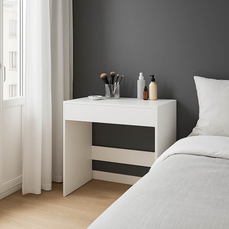 Κονσόλα-Τουαλέτα Κρεβατοκάμαρας Artemisia σε Λευκή Απόχρωση 90x45x76.8