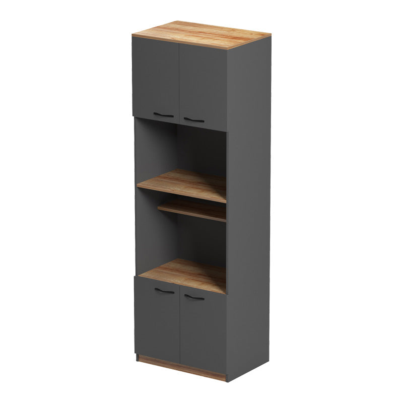 Ντουλάπα Κουζίνας Rowan σε Oak-Ανθρακί Απόχρωση 60x42x182