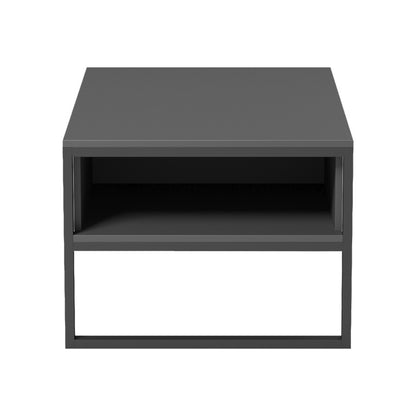 Τραπέζι Σαλονιού Bendon σε Ανθρακί-Μαύρη Απόχρωση 100x60x44.5