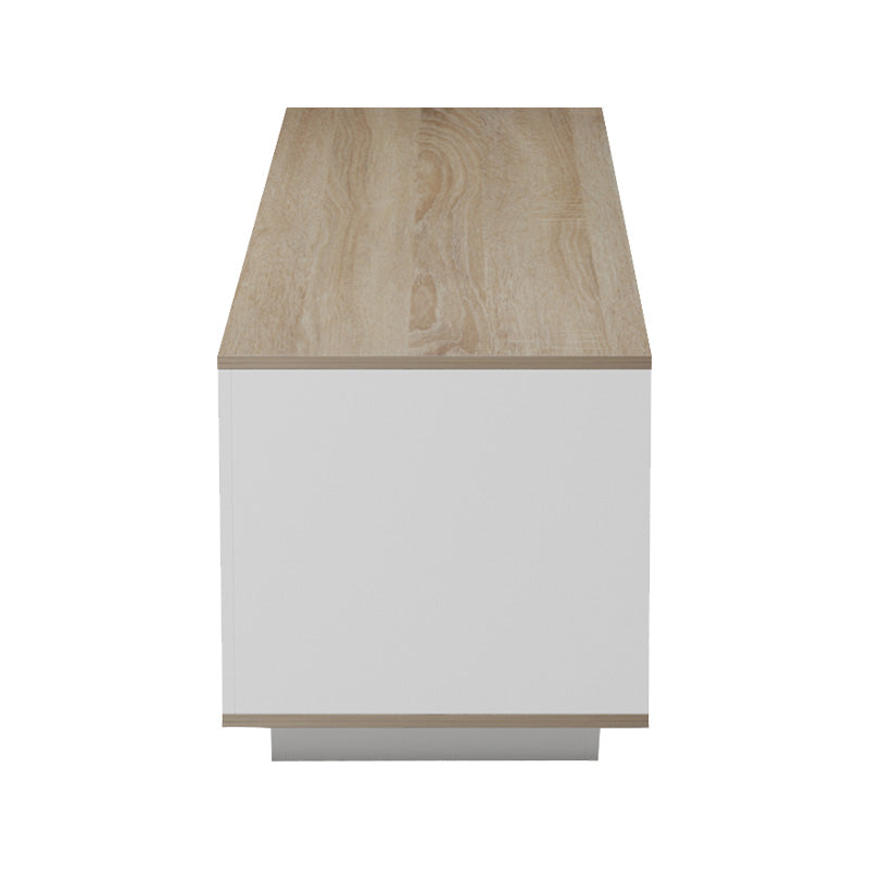 Έπιπλο Τηλεόρασης Winey σε Sonoma-Λευκή Απόχρωση 180x44.5x44.5