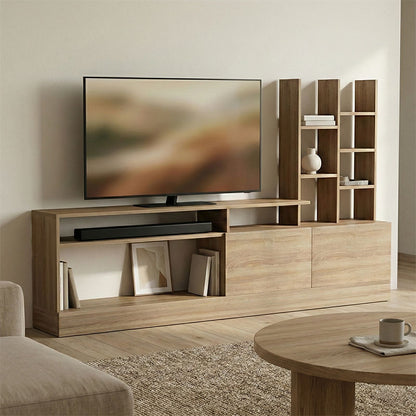 Σύνθετο Σαλονιού Seruno Sonoma 170x25x100