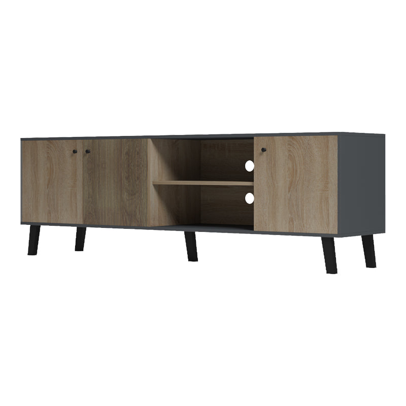Έπιπλο Τηλεόρασης Tuscany Sonoma-Ανθρακί 180x41x51