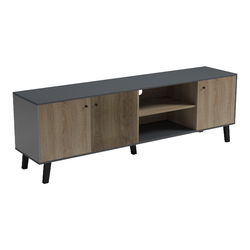 Έπιπλο Τηλεόρασης Tuscany Sonoma-Ανθρακί 180x41x51