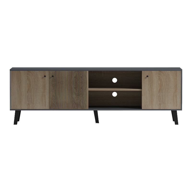 Έπιπλο Τηλεόρασης Tuscany Sonoma-Ανθρακί 180x41x51