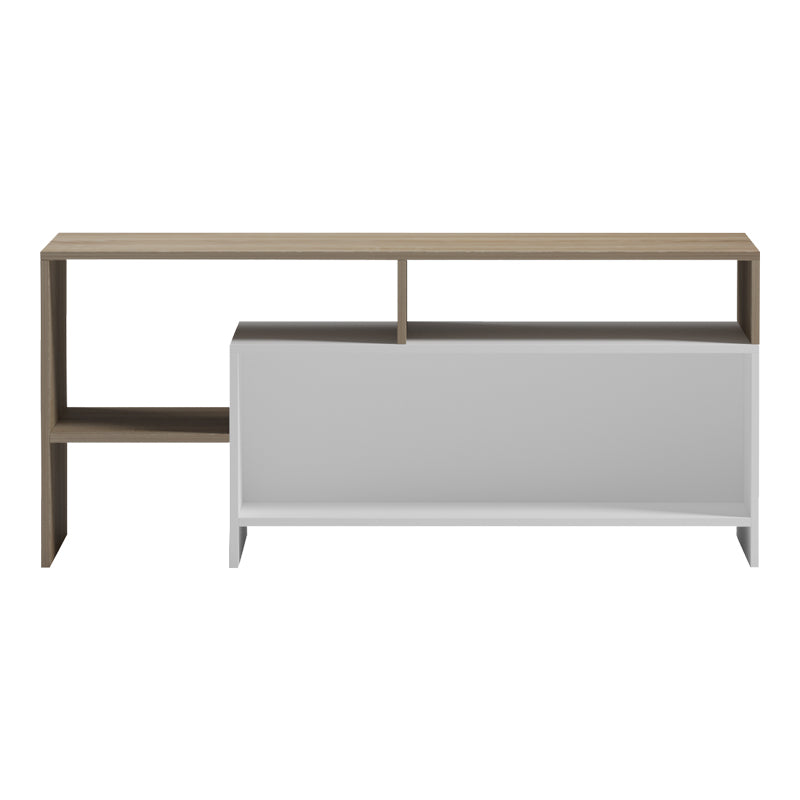 Τραπέζι Σαλονιού Consa Sonoma - Λευκό 120x60x52.8