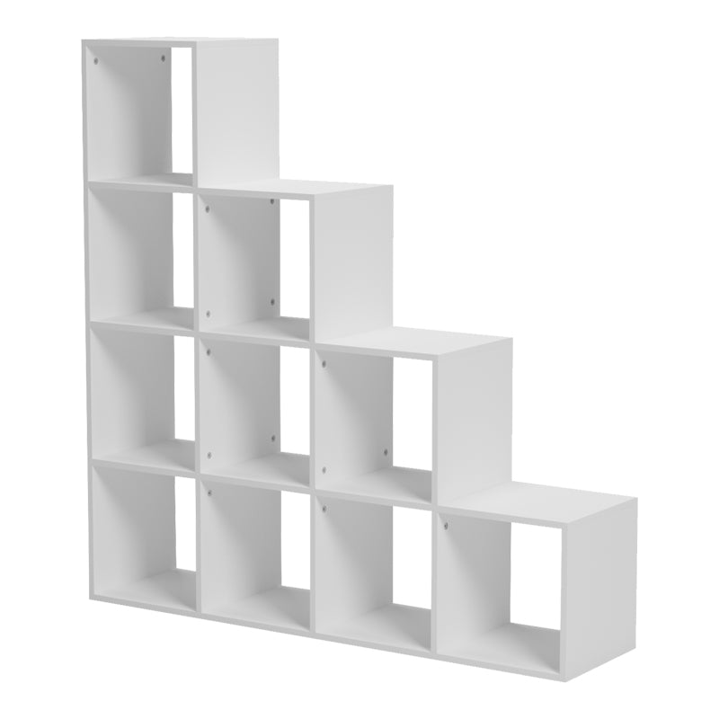 Βιβλιοθήκη Scala Λευκό 129.5x29x129.5