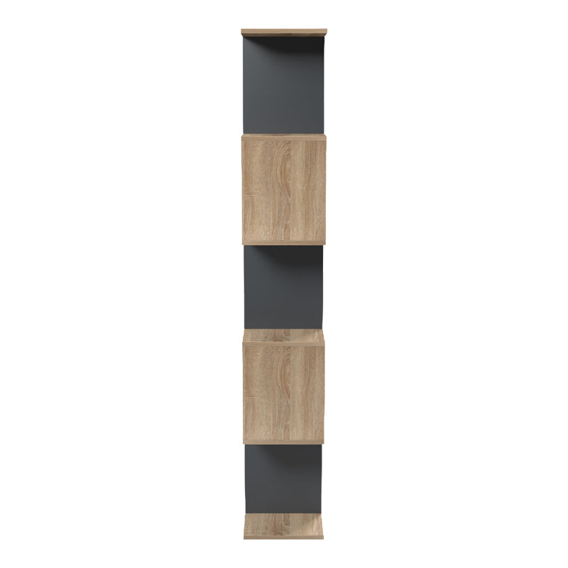 Βιβλιοθήκη Tetri Sonoma-Ανθρακί 121.8x25.4x158.8