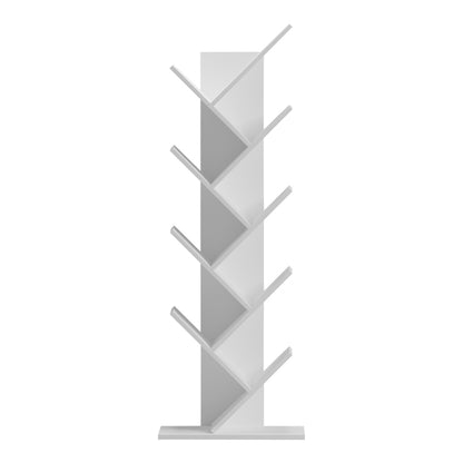 Βιβλιοθήκη Fyllo Λευκό 50x25x141.5