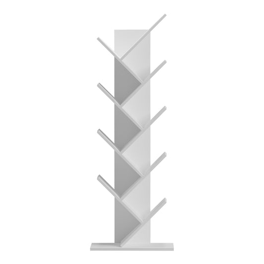 Βιβλιοθήκη Fyllo Λευκό 50x25x141.5