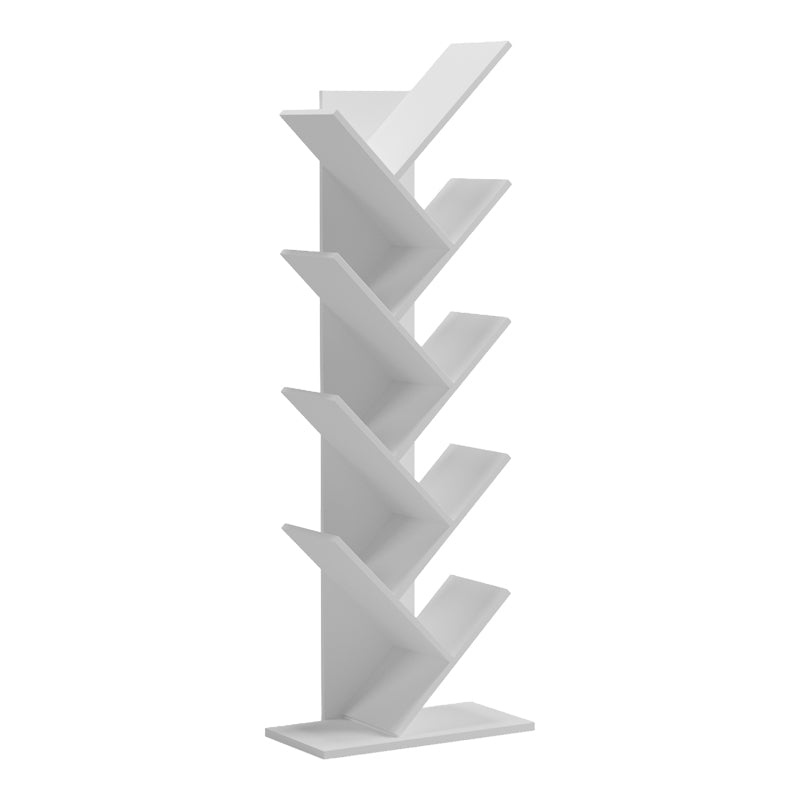 Βιβλιοθήκη Fyllo Λευκό 50x25x141.5