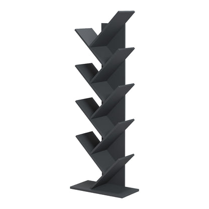 Βιβλιοθήκη Fyllo Ανθρακί 50x25x141.5