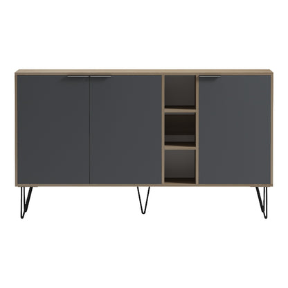 Μπουφές Balain Sonoma-Ανθρακί 142x35.5x83