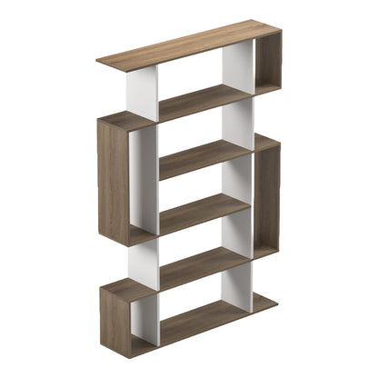 Βιβλιοθήκη Mito Sonoma - Λευκό 108.5x25x161