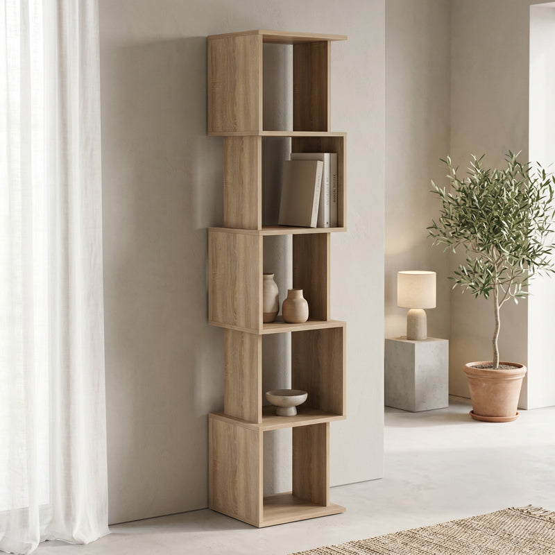 Βιβλιοθήκη Cubik Sonoma 35x30x161