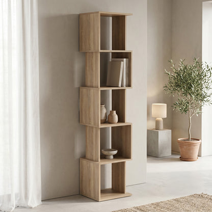 Βιβλιοθήκη Cubik Sonoma 35x30x161
