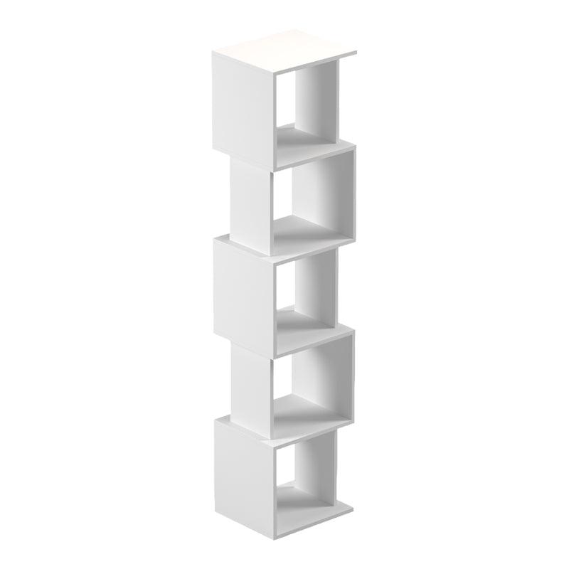 Βιβλιοθήκη Cubik Λευκό 35x30x161